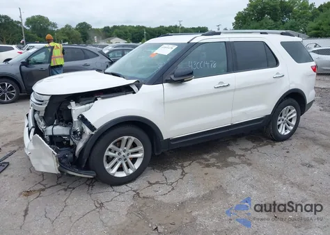 2012 Ford Explorer Xlt z USA, uszkodzony, nr VIN 1FMHK8D84CGA12123